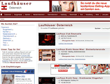 Tablet Screenshot of laufhaeuser.at